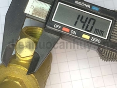 Van giảm áp nước đồng Đài Loan DN15 ren 1/2inch (20mm)