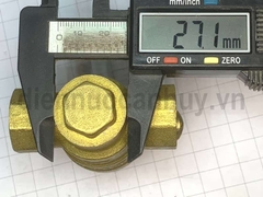 Van giảm áp nước đồng Đài Loan DN15 ren 1/2inch (20mm)