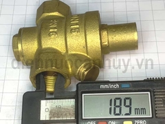 Van giảm áp nước đồng Đài Loan DN15 ren 1/2inch (20mm)