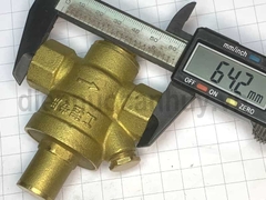 Van giảm áp nước đồng Đài Loan DN15 ren 1/2inch (20mm)