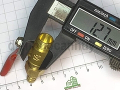 Van hơi tay gạt đỏ nhỏ 1/4inch (13mm)