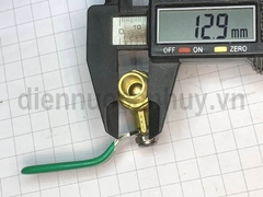 Van khóa hơi ren trong ngoài 13-13 tay xanh