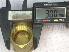 Van lá 1 chiều đồng MBV PN10 ống DN20 ren 3/4 inch (25mm)