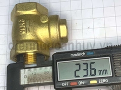 Van lá 1 chiều đồng MBV PN10 ống DN20 ren 3/4 inch (25mm)
