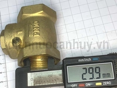 Van lá 1 chiều đồng MBV PN10 ống DN25 ren 1 inch (32mm)
