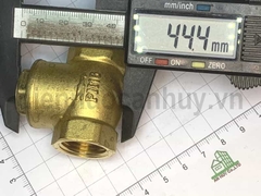 Van lá 1 chiều đồng MIHA PN16 ống DN15 ren 1/2 inch (20mm)