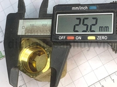 Van lá 1 chiều đồng MIHA PN16 ống DN15 ren 1/2 inch (20mm)