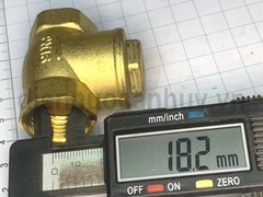 Van lá 1 chiều đồng MIHA PN16 ống DN15 ren 1/2 inch (20mm)