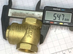 Van lá 1 chiều đồng MIHA PN16 ống DN20 ren 3/4 inch (25mm)