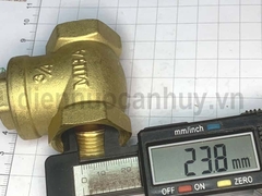 Van lá 1 chiều đồng MIHA PN16 ống DN20 ren 3/4 inch (25mm)