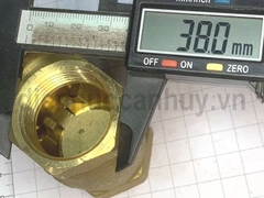 Van lá 1 chiều đồng MIHA PN16 ống DN25 ren 1 inch (32mm)