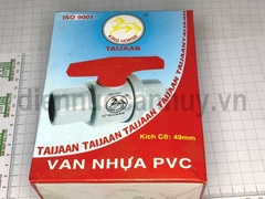 Van nhựa PVC Taijaan - tay đỏ 48