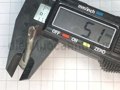 Vít bắn tôn Inox 410 Kingwe 5.5x38mm (4 phân) - Đầu lục giác liền long đen (Siêu cứng, chống rỉ)
