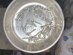 Vít bắn tôn Inox 410 Kingwe 5.5x38mm (4 phân) - Đầu lục giác liền long đen (Siêu cứng, chống rỉ)