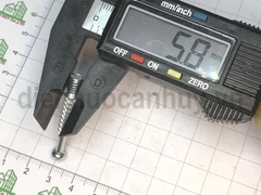 Vít cam liên kết Fulco thân nhám 4cm. Chốt sắt lắp ráp nội thất gỗ công nghiệp và ván MFC MDF