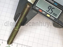 Vít gỗ 2 đầu răng bắt cầu thang răng thưa bulong M10x100