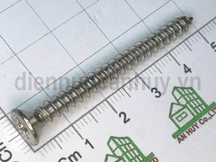 Vít inox 201 5x50 béo bắt nở nhựa
