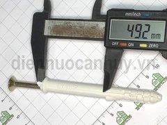 Vít lắp đặt cửa nhôm kính 10x100mm sắt mạ
