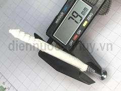 Vít lắp đặt cửa nhựa thông minh 8x80mm sắt mạ