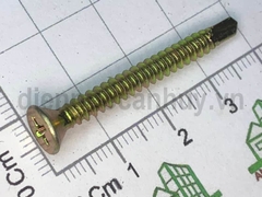 Vít ngói vít tự khoan vàng đầu bằng 4cm