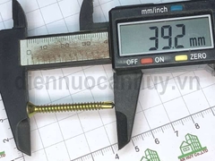 Vít ngói vít tự khoan vàng đầu bằng 4cm