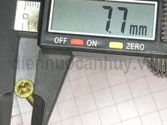 Vít ngói vít tự khoan vàng đầu bằng 4cm