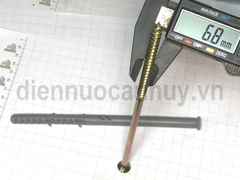 Vít nở đóng khung bao KB 10x200mm siêu dài - Tắc kê đóng lắp đặt cửa gỗ dày, cửa chống cháy