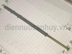 Vít nở đóng khung bao KB 10x200mm siêu dài - Tắc kê đóng lắp đặt cửa gỗ dày, cửa chống cháy