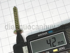 Vít bắt gỗ đầu lục giác chìm 4cm