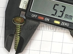 Vít bắt gỗ đầu lục giác chìm 4cm