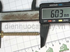 Vít bắt gỗ đầu lục giác chìm 6cm