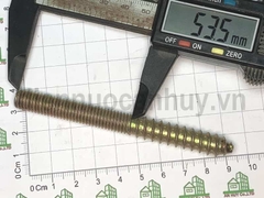 Vít gỗ 2 đầu răng bắt cầu thang răng thưa bulong M10x100