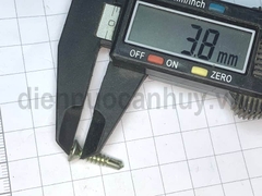 Vít ngói vít tự khoan vàng đầu bằng 2cm