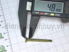 Vít ngói vít tự khoan vàng đầu bằng 4cm