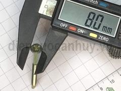 Vít ngói vít tự khoan vàng đầu bằng 6cm