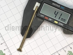 Vít ngói vít tự khoan vàng đầu bằng 7cm