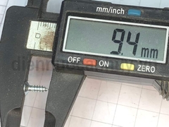 Vít nhỏ bắt nẹp nhôm đèn led dán đầu bằng 3x10mm