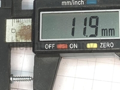 Vít nhỏ bắt nẹp nhôm đèn led dán đầu tròn 3x10