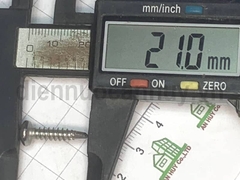 Vít tự khoan inox 201 đầu tròn 2cm