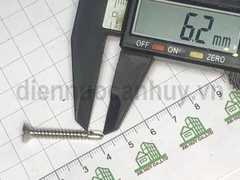 Vít tự khoan inox 304 xịn đầu bằng 3cm