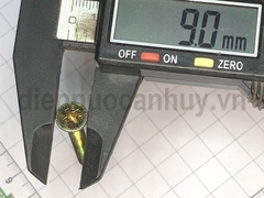 Vít tự khoan vàng ren mịn 5cm