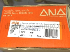 Vòi nước tay gạt 15 ANA nhỏ 119 Thái Lan xịn (tay ngắn)