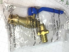 Vòi khóa nước đồng Minh Hòa MIHA-XK ren 1/2 inch (20mm) đầu 3/4 inch (25mm)