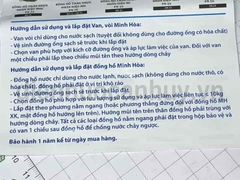 Vòi khóa nước Minh Hòa Dailing sắt mạ ren 1/2 inch (20mm) đầu 1/2 inch (20mm)