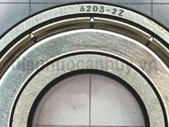 Vòng bi SKF loại 2 - 6203-2Z-Nắp sắt
