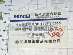 Vòng bi 6206-2RS HNB nắp nhựa