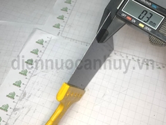 Xẻng xúc bả matit đỏ to 13cm