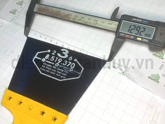 Xẻng xúc bả matit đỏ to 13cm