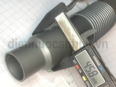 Xi phông chậu rửa bát 2 hố 1 chống tràn lỗ chậu 90 ống to đúc liền 55mm