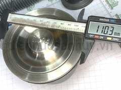 Xi phông chậu rửa bát 2 hố 1 chống tràn lỗ chậu 90 ống to đúc liền 55mm